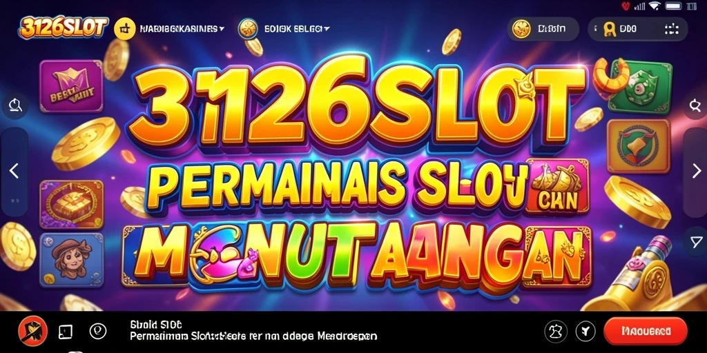 Tampilan menarik dari gameplay 3126SLOT yang seru.