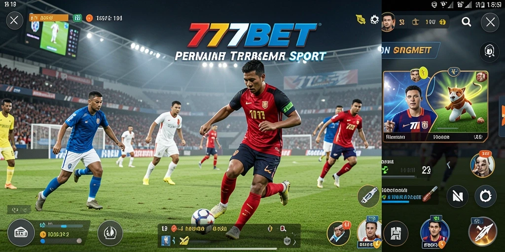 Tampilan gameplay <strong>777BET</strong> yang mendebarkan dan menarik.