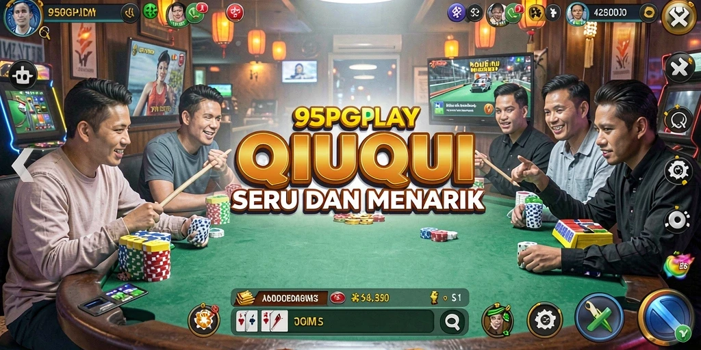 Tampilan permainan QiuQiu yang seru di 95PGPLAY.