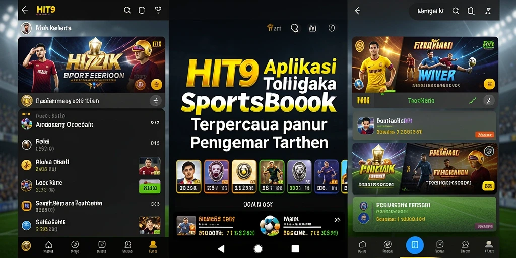 Tampilan screenshot HIT9 menunjukkan fitur taruhan yang menarik dan interaktif.
