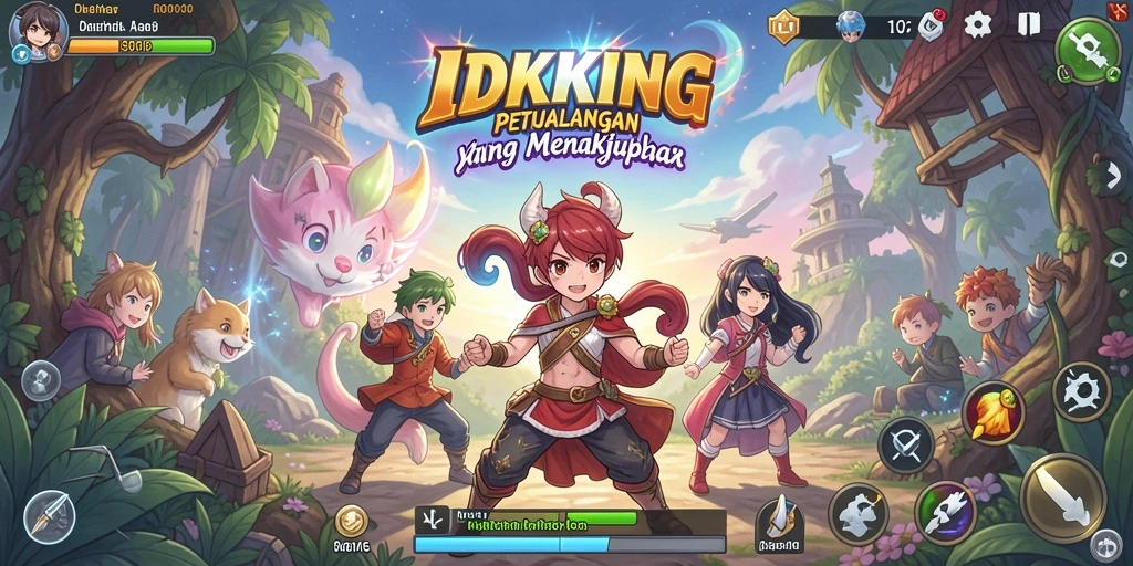 Tampilan menarik dari gameplay <strong>IDRKING</strong> yang memukau dan penuh aksi.