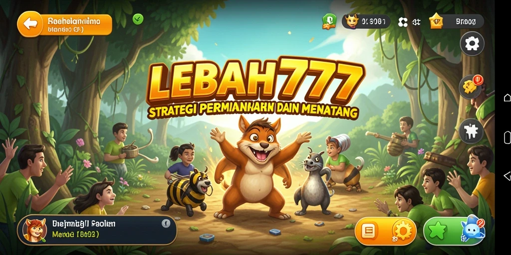 Screenshot gameplay menarik dari LEBAH777 yang menunjukkan taktik dan strategi.