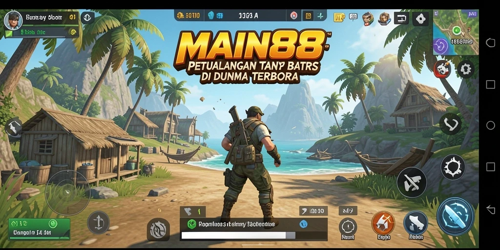 Tangkapan layar menunjukkan gameplay seru dalam dunia Open World yang luas.