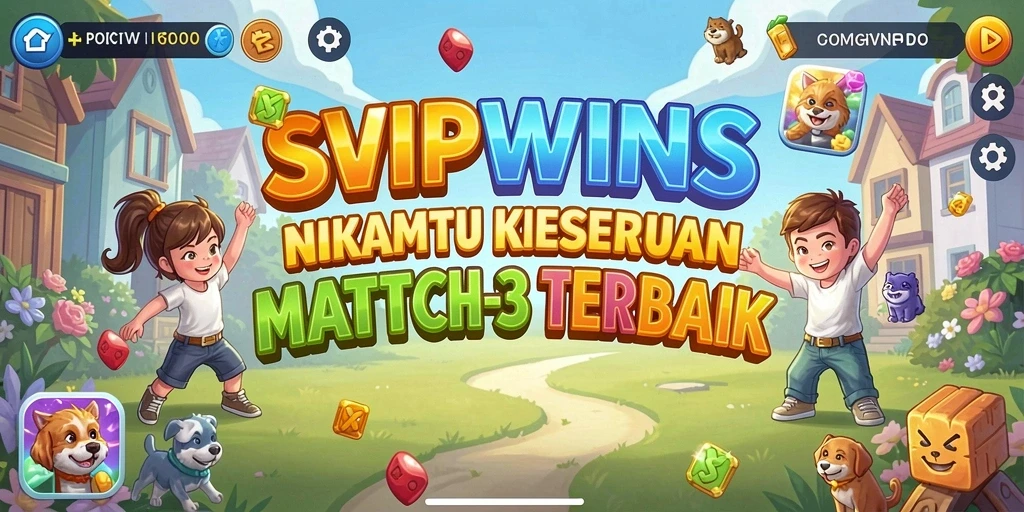 Screenshot gameplay menarik di SVIPWINS yang penuh warna.